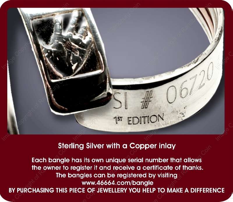 46664_Silver_Edition_Bangle_Mandela_HIV_and_AIDS_Campaign_Edition_Detail