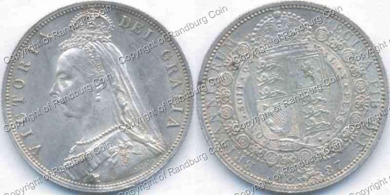 *#* Great Britain 1878 Silver Half Crown *#*