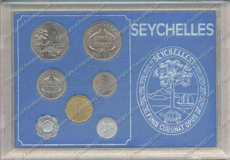 *#* Seychelles 1972 Unc Coin Set *#*