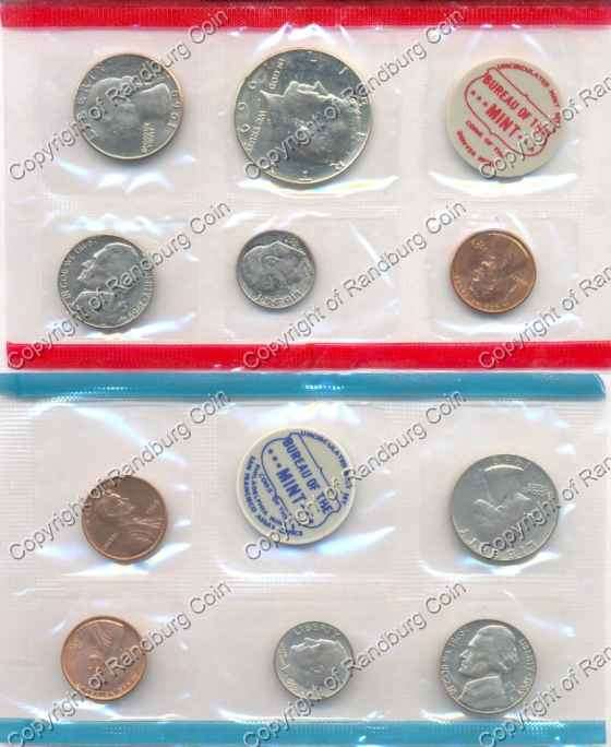 *#* USA 1969 Mint Sets from Detroit and Philadelphia Mints *#*