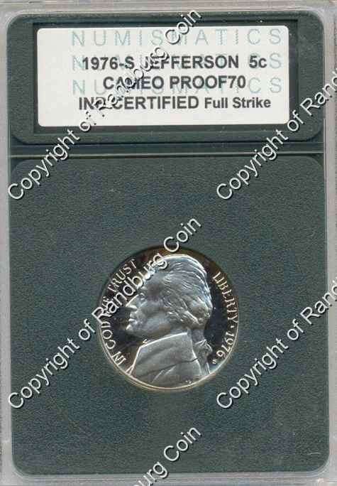 *#* USA 1976 S Proof Jefferson Five Cent - Grade NOT our view *#*