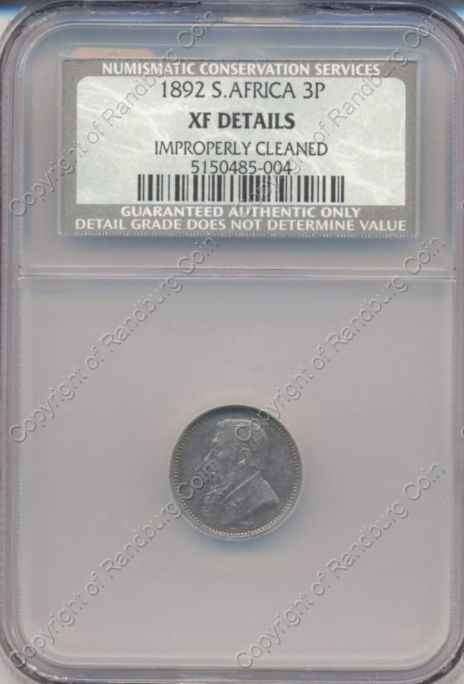 *#* 1892 NCS TICKEY SLABBED DETAILS XF CLEANED *#*