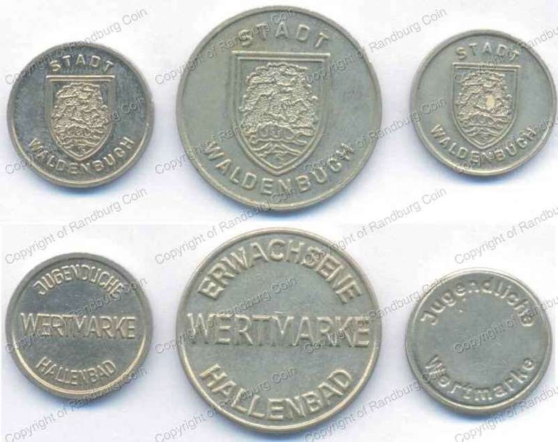 *#* Waldenbuch Stadt Wertmarke Tokens *#*