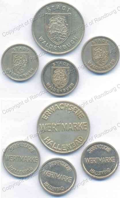 *#* Waldenbuch Stadt Wertmarke Tokens *#*