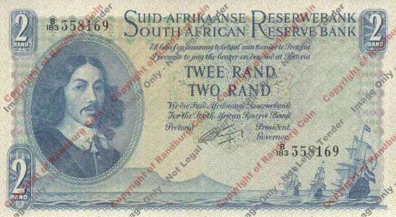 *#* G RISSIK - 1st Issue - 2 Rand Afr/Eng - AU *#*