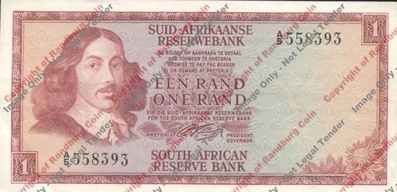 *#* G RISSIK - 2nd Issue - 1 Rand Afr/Eng - EF *#*