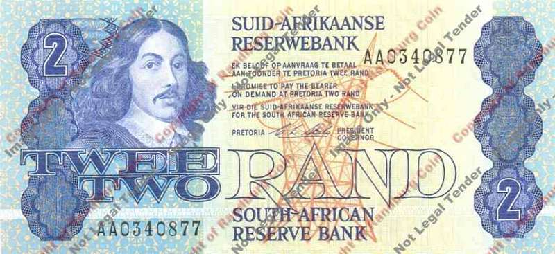 *#* CL Stals 1st Issue - Two Rand Note - UNC *#*