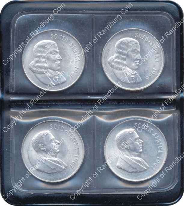 *#* 1966 and 1967 Uncirculated  Silver R1 Coins - Both Languages *#*