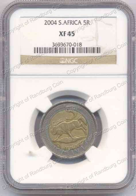 *#* 2004 R5 RSA NGC XF 45 Slabbed *#*
