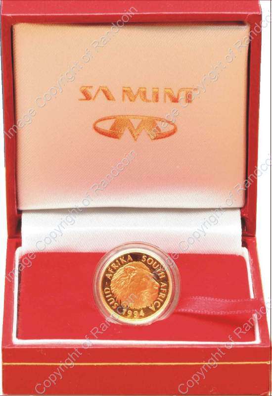 *#* 1994 Natura Lion Gold Tenth Ounce *#*