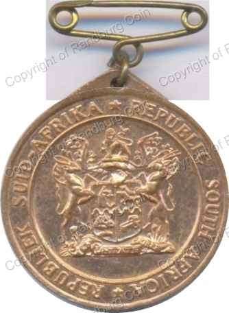 *#* 1961 Bronze Medal Celebrating South Africa becoming a Republic *#*