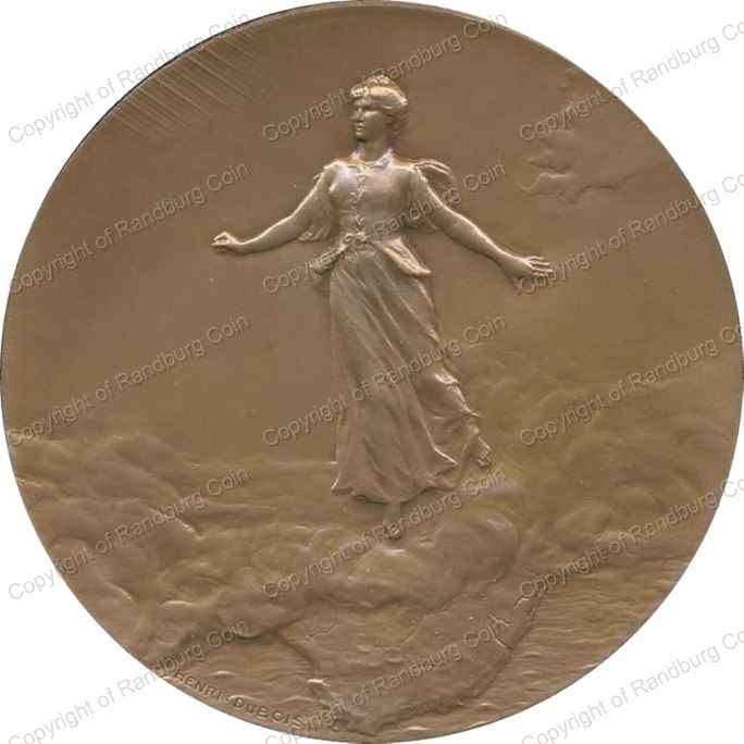 1977_Restrike_of_1902_Medal_of_President_Kruger_stay_in_Utrecht_rev.jpg