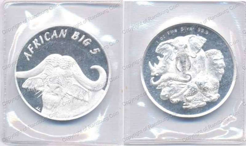 *#* Big 5 Silver 1 oz Medallion - Buffalo*#*