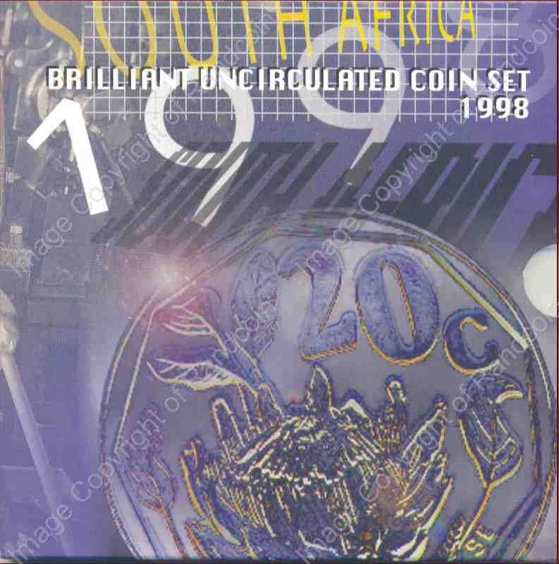 *#* 1998 SA Mint Pack Sets Brilliant-UNC _Mintage 2 737*#*