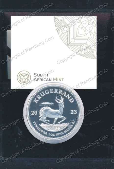 *#* 2023 Fine Silver Proof 1oz Krugerrand with Cape Town Coin Fair Mintmark *#*