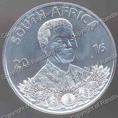 *#* 2016 UNC SA R1 Silver Mandela - Life of a Legend Series *#*