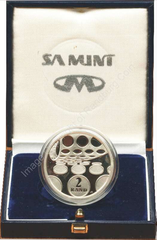 *#* SA Silver R2 Proof 1992 Coin Technology Mintage 6 688 *#*