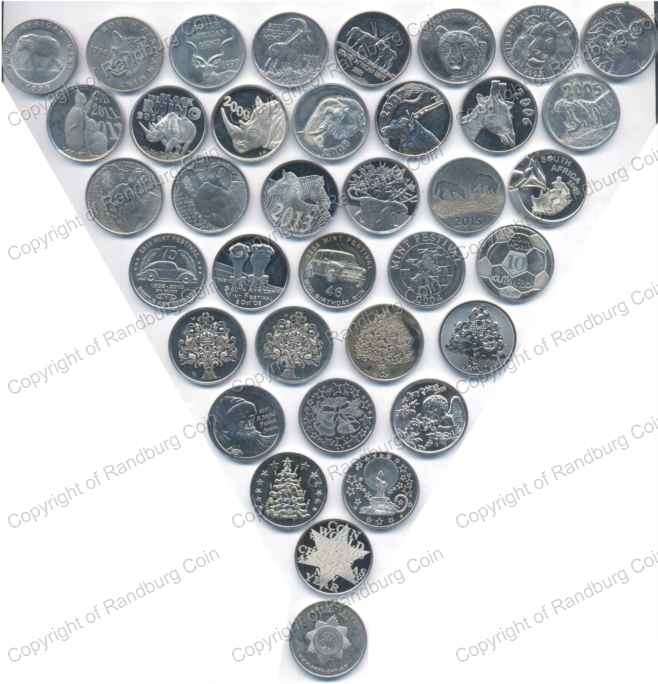 *#* Coin World Tokens - 37 varieties as displayed *#*