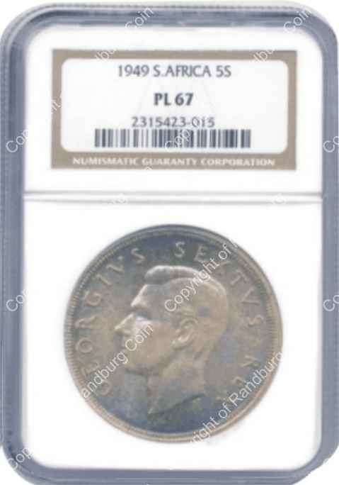 *#* 1949 CROWN NGC SLABBED PL 67 - Highest NGC PL Grade *#*