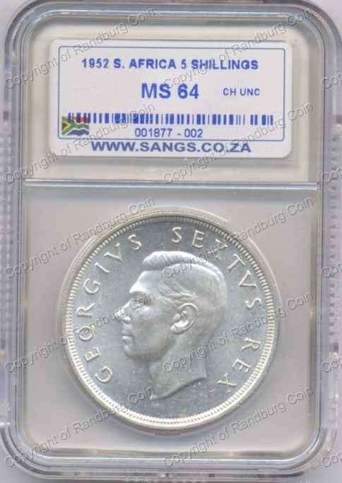 *#* 1952 CROWN SANGS SLABBED MS 64 *#*