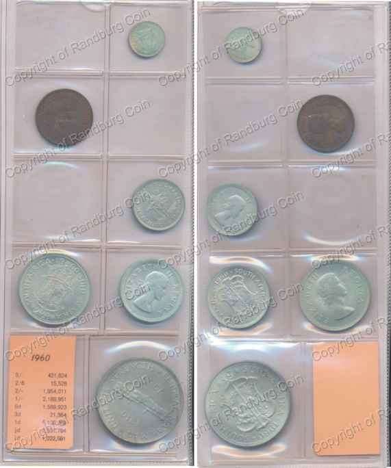 *#* 1960 SA Union Coins - as per images *#*