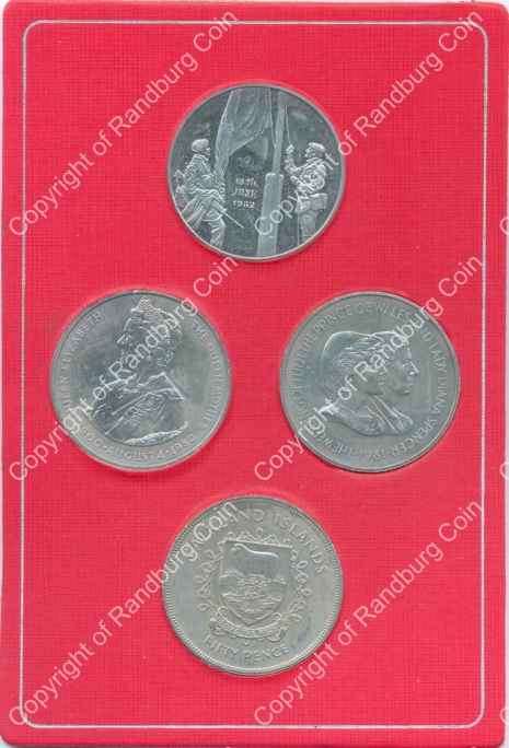 *#* Falkland Islands Liberation Made-up Crowns Set *#*