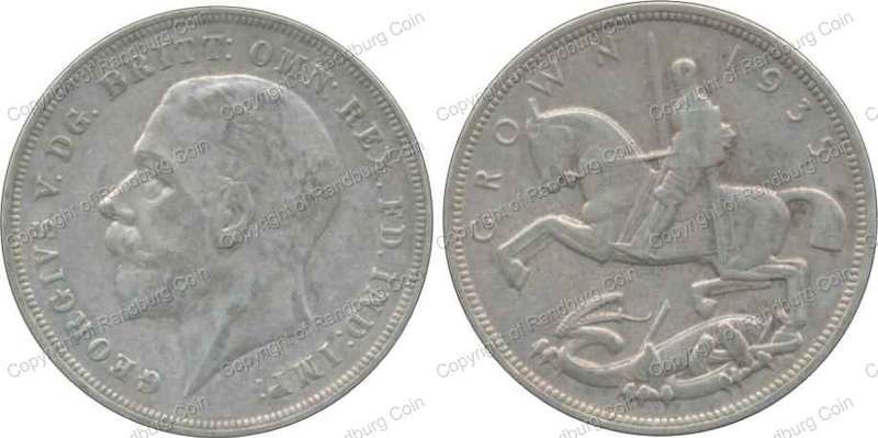 *#* Great Britain 1935 Silver Crown *#*