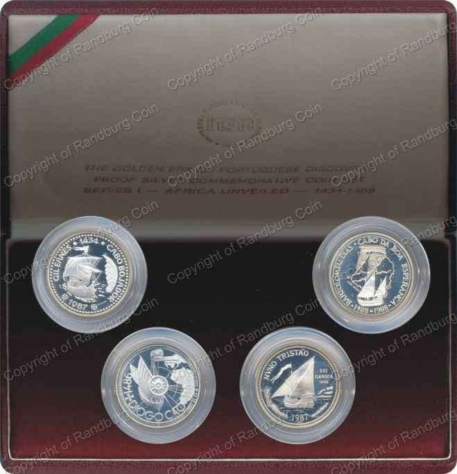 *#* Portugal 1987/8 Golden Age of Portuguese Discoveries Series no. 1-Africa Unveiled - with CoA *#*