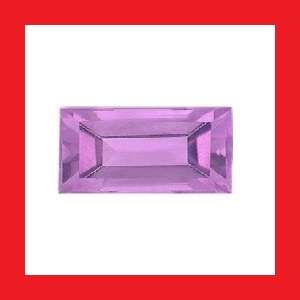 AMETHYST - FINE PURPLE BAGUETTE FACET - 0.82cts