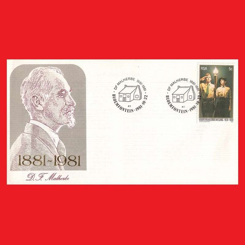 SOUTH AFRICA COMMEMORATIVE COVER 1981/10/22