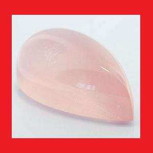 ROSE QUARTZ - ROSE PINK PEAR SHAPE CABOCHON - 0.98cts