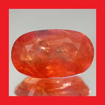 Sapphire (Natural Africa) - Padparadsha Orange Oval Facet - 5.230cts