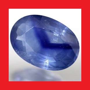 Sapphire (Natural Thailand) - Blue Oval Facet - 0.570cts