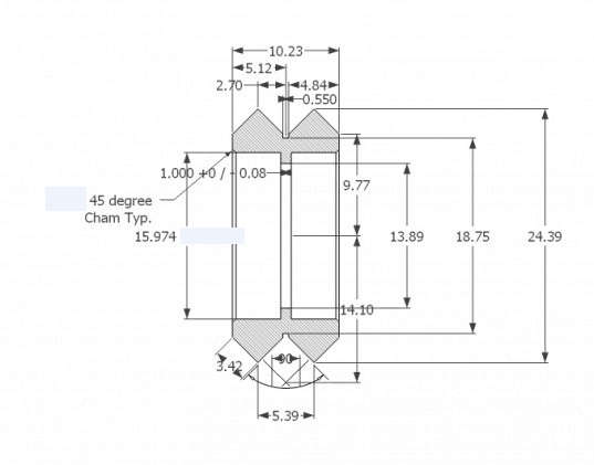 delrin v wheel