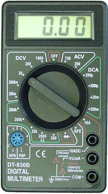 DT830B digital multimeter - Multitester Multimeter
