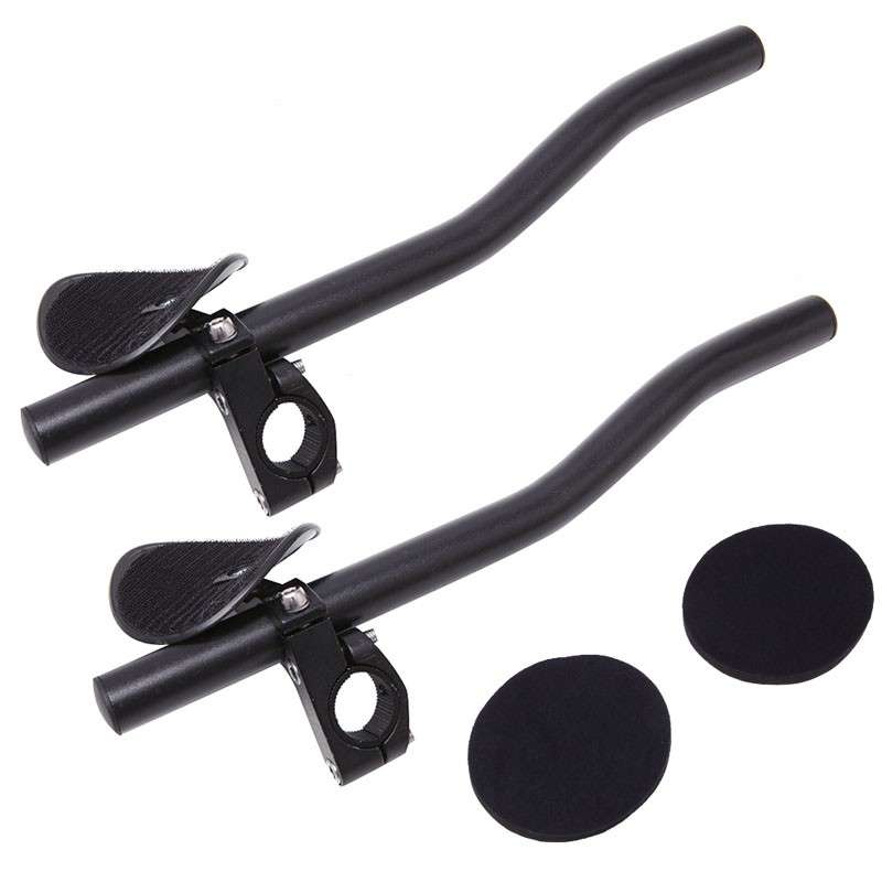 Fluir 100 Tri Bars / Aero Bars / TT Bars - Clip On Handlebars - S Bend