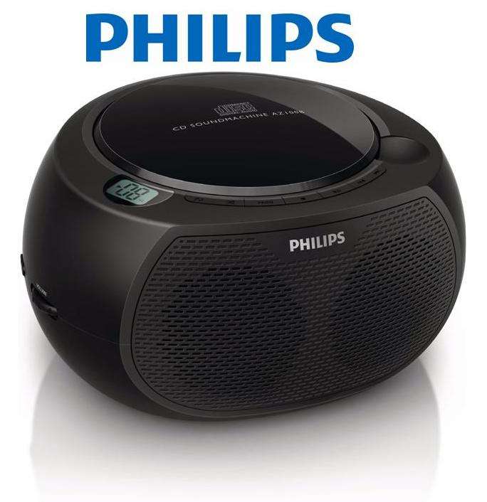 Philips CD Sound Machine Black (AZ100B/12)