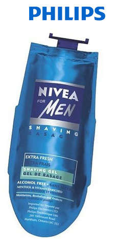 Philips Nivea For Men Cool Skin Cartridges (HQ171)