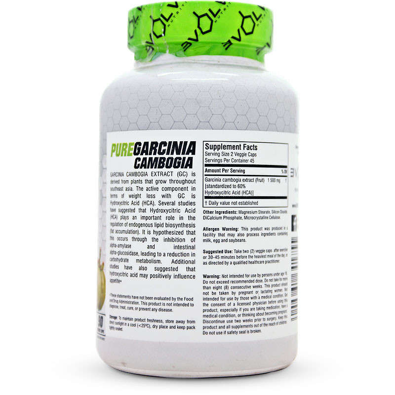 Image result for Evolve GARCINIA GAMBOGIA WEIGHT LOSS 90 CAPS