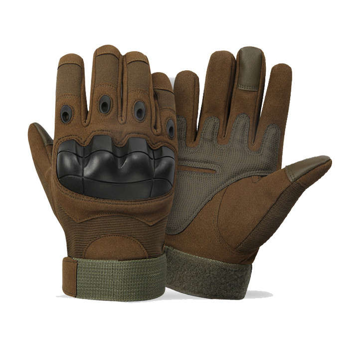 TacSpec Basic Hard Knuckle Tactical Gloves - Various Black XL