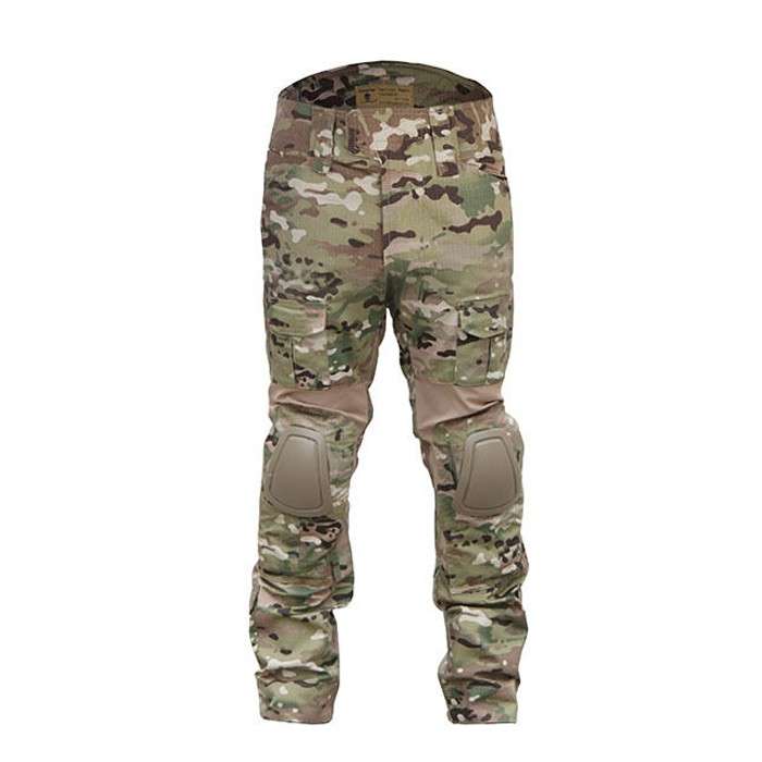 TacSpec Battle Pants with Built in Knee Pads - Various Black 36