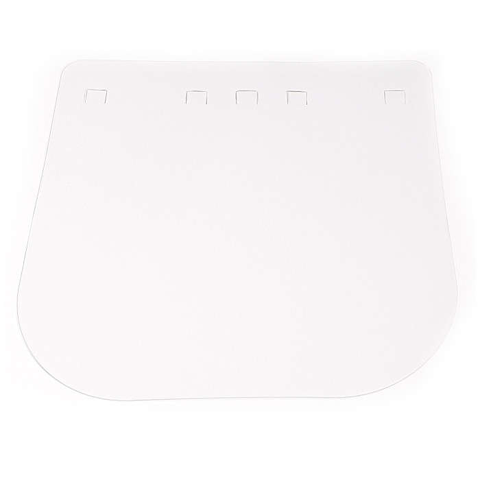 2 Piece Complete Reuseable Protective Face Shield with Replaceable Visor/Shield