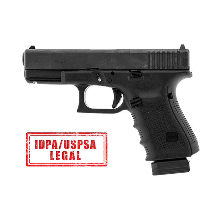 UTG PRO +0 Base Pad, Glock Small Frame, Matte Black Aluminium