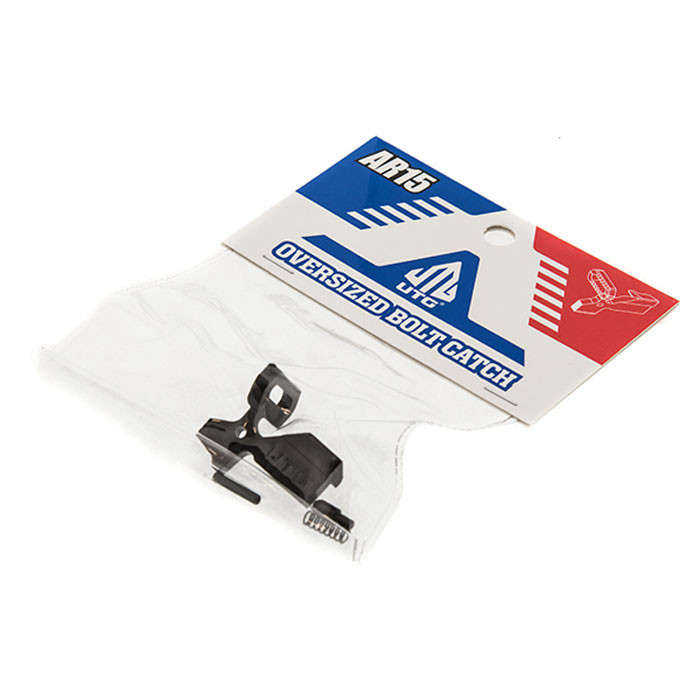 UTG AR15 Oversized Bolt Catch, Matte Black, Steel