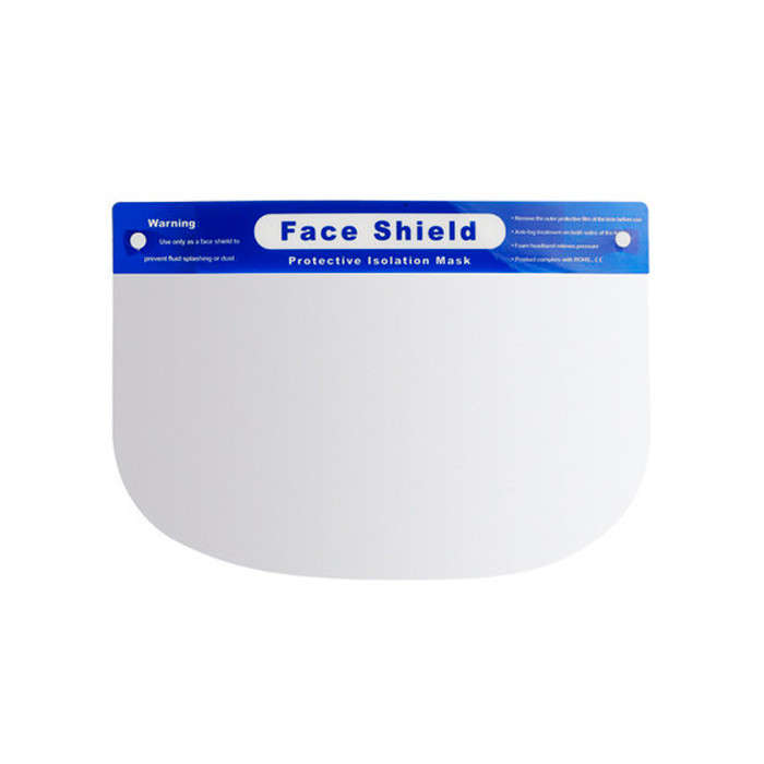 Protective Face Shield with Foam and Elastic Band