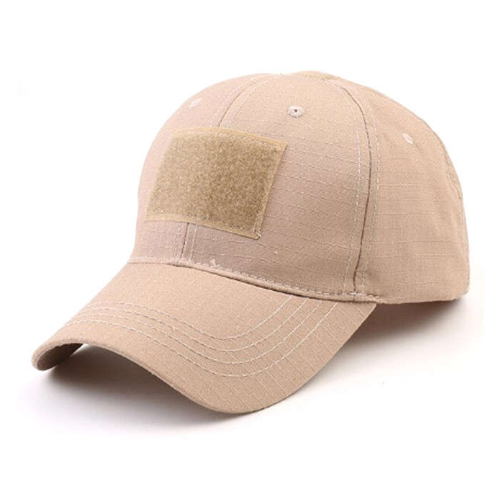 TacSpec Tactical Cap with Velcro - Various Tan