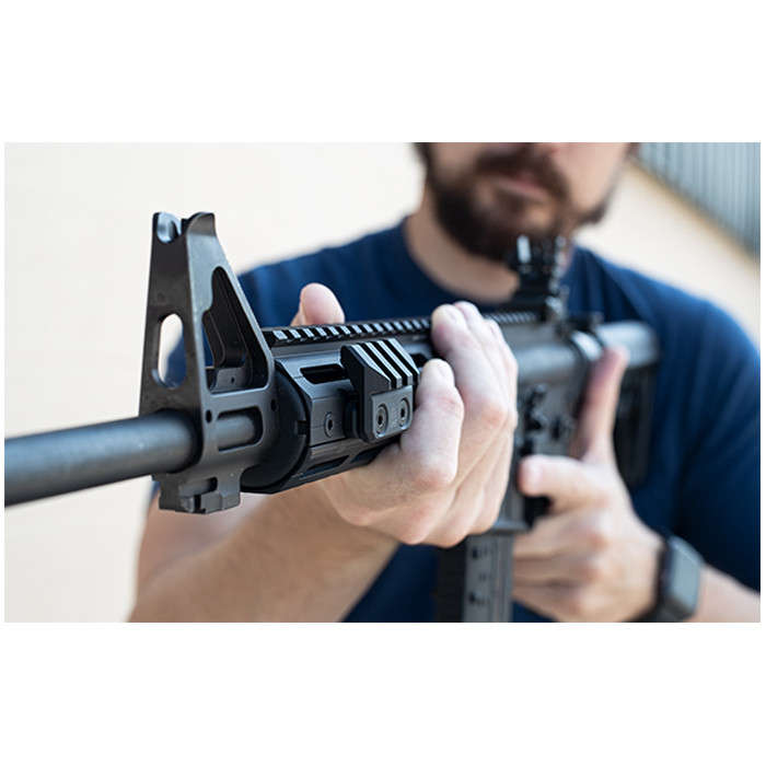 UTG M-LOK Angled Picatinny Mount, Black