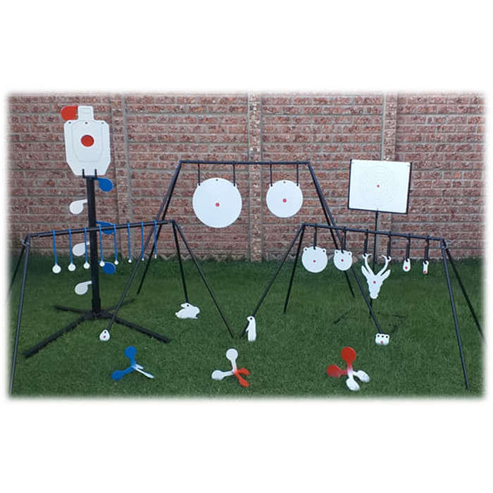 AR500 10mm Steel Gong Target - Teardrop - Various 75mm x 90mm x 10mm