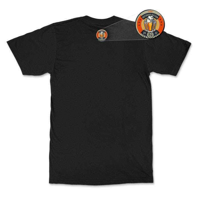 TON "Beer O'Clock" Unisex Premium T-Shirt - Black 4XL