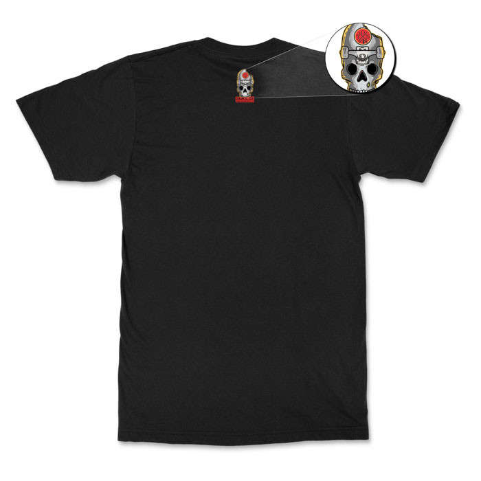 TON "Darkslide Red Skull" Unisex Premium T-Shirt - Black 4XL